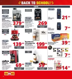 Volantino Comet Pagina 26: Kimbo Spicchi Napoli €14,99, DeLonghi Magnifica S macchina caffè superautomatica €269,00