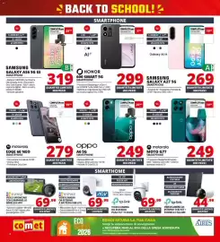 Volantino Comet Pagina 4: Ezviz videocamera da esterno a batteria hb8 lite €69,99, Honor 600 Smart 5G Smartphone €299,00