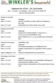 Winkler Markt Flugblatt Seite 1