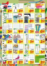 Volantino Conté Supermercati Pagina 3: Righello Normagrafo FT €0,50, Set Cartoleria TOP WRITE €1,00