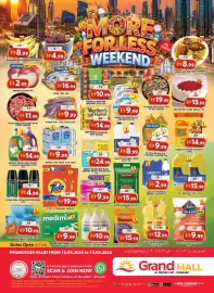 Grand Mall Sharjah catalogue Page 1: per KG 15 D8.99 BANANA INDIA NENDRAN/KG SATURDAY ONLY per per BOX Co 8 4.99 PLUM/BOX