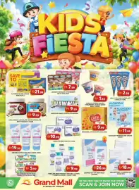 Grand Mall Sharjah catalogue Page 2: KIDS FIESTA thera YOGHURT ww SAVE 16% B 2 x 4009 ALRAWAD SAVE 10 an BURGER CHEES ¿E
