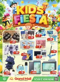 Grand Mall Sharjah catalogue Page 3: KIDS FIESTA -20 BOYS SANDALS 35 € 20 INFANT REUSEABLE DIAPER/PC Baby Baby Sac Gold 129