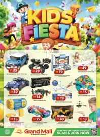 Grand Mall Sharjah catalogue Page 4: KIDS FIESTA STUNT CAR CHALLENGER 36 D25 RECHARGEABLE R/C UTILITY SPORTS CAR -39 #29