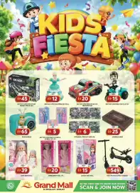 Grand Mall Sharjah catalogue Page 5: BO TRACK STUNT HOYATE TRACKED KIDS FIESTA CHROTE ACSENDLY -56 #45 BATTERY OPERTAED