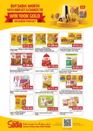 Grand Mall Sharjah catalogue Page 9: BUY SADIA WORTH 40 AND GET A CHANCE TO WIN 100K GOLD OR CHOOSE YOUR GIFT Sadia CHICKEN