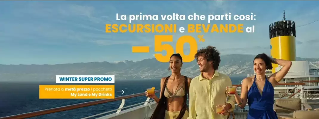 Costa Crociere (valido fino al 22-03)
