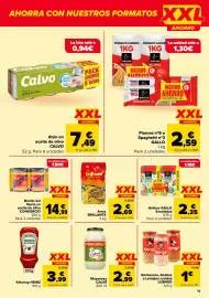 Folleto Carrefour Página 11: Luengo - garbanzos alubias o lentejas cocidas €1,00, Gallo - plumas nº6 o spaghetti nº3 €2,59