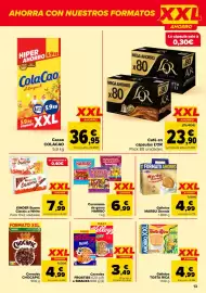 Folleto Carrefour Página 13: Ferrero - kinder bueno classic o white €7,99, Haribo - caramelos de goma €6,99