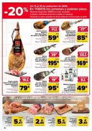 Folleto Carrefour Página 18: Tres Encinas Jamón de cebo ibérico €169,00