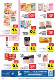 Folleto Carrefour Página 20: Artesanias de lacón €1,67, Carrefour jamón cocido extra en finas lonchas €0,97