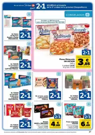 Folleto Carrefour Página 27: Mars o Snickers €4,69, Trüfrü fruta congelada €6,49