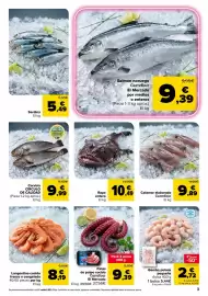 Folleto Carrefour Página 3: Carrefour el mercado - patas de pulpo cocido €9,39, Sardina €5,49
