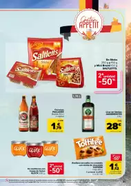 Folleto Carrefour Página 31: Toffifee Avellana envuelta en caramelo con crema de chocolate €1,12, Cervezas Paulaner €1,75