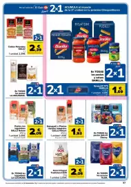 Folleto Carrefour Página 37: Gallo Nature pastas con legumbres €2,05, Arroz Integral Tradicional SOS €2,05