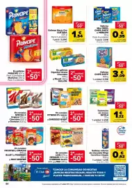 Folleto Carrefour Página 44: Chips Ahoy! Galletas €3,09, Carrefour Galletas rellenas de chocolate Mega Classic €0,62
