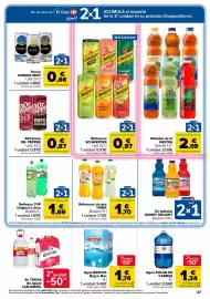 Folleto Carrefour Página 47: Dr. Pepper Refrescos €0,87, Trina refrescos sin gas €1,70
