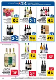 Folleto Carrefour Página 52: Yllera, Emina o Pradorey €9,90, Otoñal Tinto Reserva €41,50