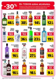 Folleto Carrefour Página 53: Ginebra Martin Miller's €41,30, Ginebra Puerto de Indias Melón €23,80