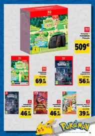 Folleto Carrefour Página 75: Nintendo Switch Pokémon Legends: Z-A €46,90, Nintendo Switch Detective Pikachu El regreso €39,90