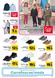 Folleto Carrefour Página 81: Tex zapato con cordones mujer €12,99, Tex mocasín punto mujer €19,90