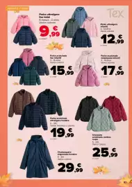 Folleto Carrefour Página 83: Parka acolchada lisa infantil €15,99, Parka acolchada estampada infantil €17,99