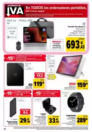 Folleto Carrefour Página 88: Lenovo Tablet Tab €159,00, Vieta Pro Auriculares Double 2 OC-TW32BK €33,99