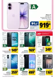 Folleto Carrefour Página 89: Oppo smartphone a6k €169,00, Samsung smartphone libre galaxy a57 5g €499,00