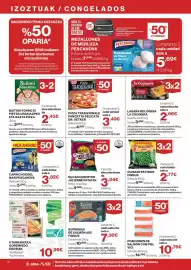 Catálogo El Corte Inglés Página 10: Findus - guisantes finos €4,15, La cocinera - lasana bolonesa €3,99