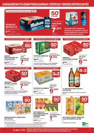 Catálogo El Corte Inglés Página 19: Cruzcampo Pilsen €6,74, Cerveza Heineken €7,92