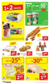 Intermarché folder week 38 Pagina 8: Brie €1,19, Stokbrood €1,80