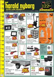 Harald Nyborg tilbudsavis uge 37 Side 1: Trailer €3.295,00, Sjöbo storage skuffereol 3 skuffer €149,00
