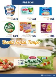 Volantino Moderna Pagina 13: Teneroni brioche salame €1,25, Valle' Omega 3 €1,33