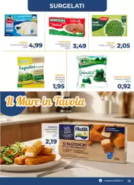Volantino Moderna Pagina 15: Fresco Verde Spinaci Cubetti €0,92, Findus filetti platessa €4,99