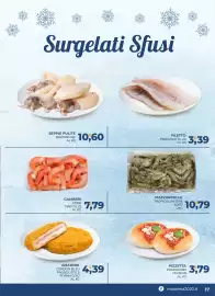 Volantino Moderna Pagina 17: Mazzancolle tropicali intere €10,79, Pizzetta pomodoro mignon €3,79