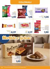 Volantino Moderna Pagina 24: Muffin Keto €1,16, Kit Kat Tavoletta Caramello Doppio Cioccolato €1,50
