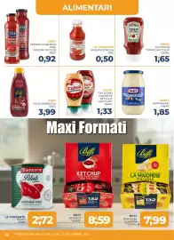 Volantino Moderna Pagina 28: Kraft mayonnaise €1,85, Calvé Top Down Maionese Ketchup Vari Gusti €1,33