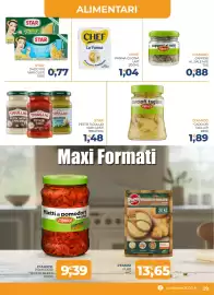 Volantino Moderna Pagina 29: Pesto Tigullio vari gusti €1,48, D'Amico carciofi tagliati €1,89