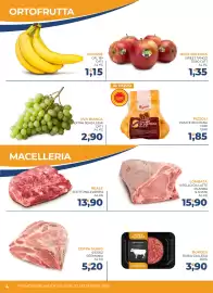 Volantino Moderna Pagina 4: Pizzoli patate bologna dop €1,85, Uva bianca extra senza semi €2,90
