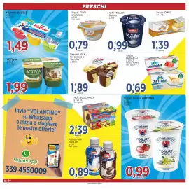 Volantino Market Ingross Pagina 10: Yogurt ZYMIL alla Greca €0,79, Fruttolo NESTLÉ €1,49