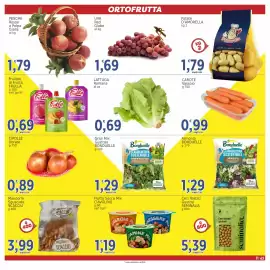 Volantino Market Ingross Pagina 11: Frullato di Frutta Frullà €0,69, Lattuga Romana €0,69