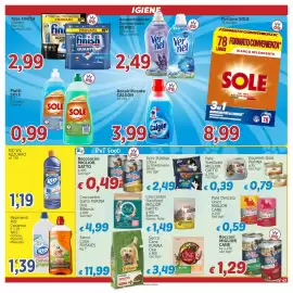Volantino Market Ingross Pagina 19: Rio WC Azzurro €1,19, Tabs FINISH Ultimate Plus x12, Quantum x14 €2,99