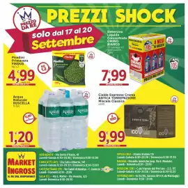 Volantino Market Ingross Pagina 20: Cialde Espresso Crema ANTICA TORREFAZIONE €9,99, Pisellini Primavera Findus €4,99