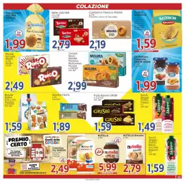 Volantino Market Ingross Pagina 3: Wafer Loacker €2,79, Ciambelline Fibrextra MISURA €2,19