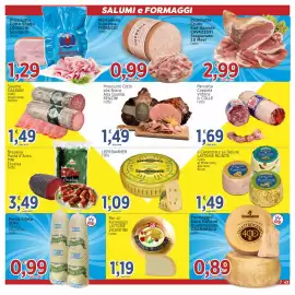 Volantino Market Ingross Pagina 7: Prosciutto Cotto alla Brace RENZINI €1,49, Bresaola Punta d'Anca PINI Excelsa €3,49