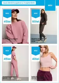 Catalog Pepco săptămâna 37 Pagină 4: Bekkin sutien sport femei cu croi prelungit €40,00, Bekkin pantaloni sport femei €45,00