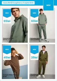 Catalog Pepco săptămâna 37 Pagină 5: Bekkin pantaloni sport băieți €35,00, Bekkin hanorac bărbați verde €65,00