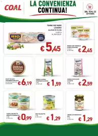 Volantino Maxi Coal Pagina 6: Farina Cocco Rapè Lo Conte €2,59, Farina di avena integrale Lo Conte €1,59