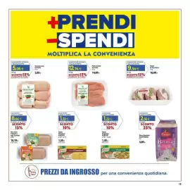Volantino Docks Cash&Carry Pagina 19: Rollè di Tacchino €9,34, Sovracosce di Pollo Amadori €5,06