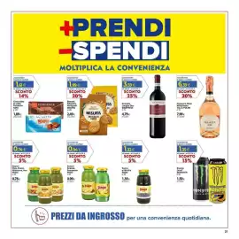 Volantino Docks Cash&Carry Pagina 21: Biscotti Integrali Misura €1,99, Dolcetto Langhe Doc MANFREDI €3,59